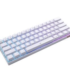 Alternative view of REDRAGON DRAGONBORN Wired Mechanical Keyboard RGB67Key Design - White