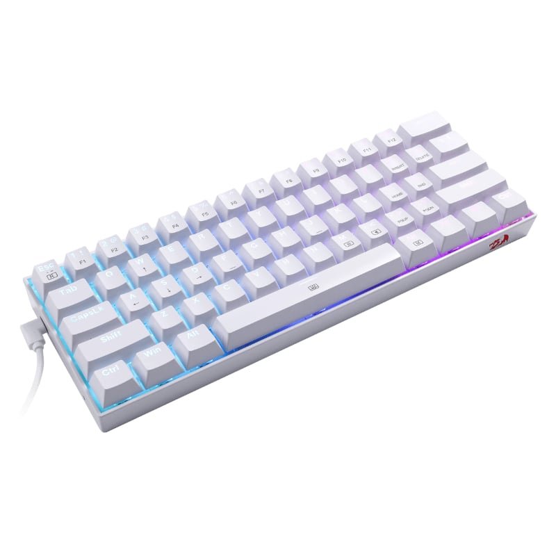 RD-K630W-RGB_wr_02 REDRAGON DRAGONBORN Wired Mechanical Keyboard RGB
67Key Design - White - Image 2