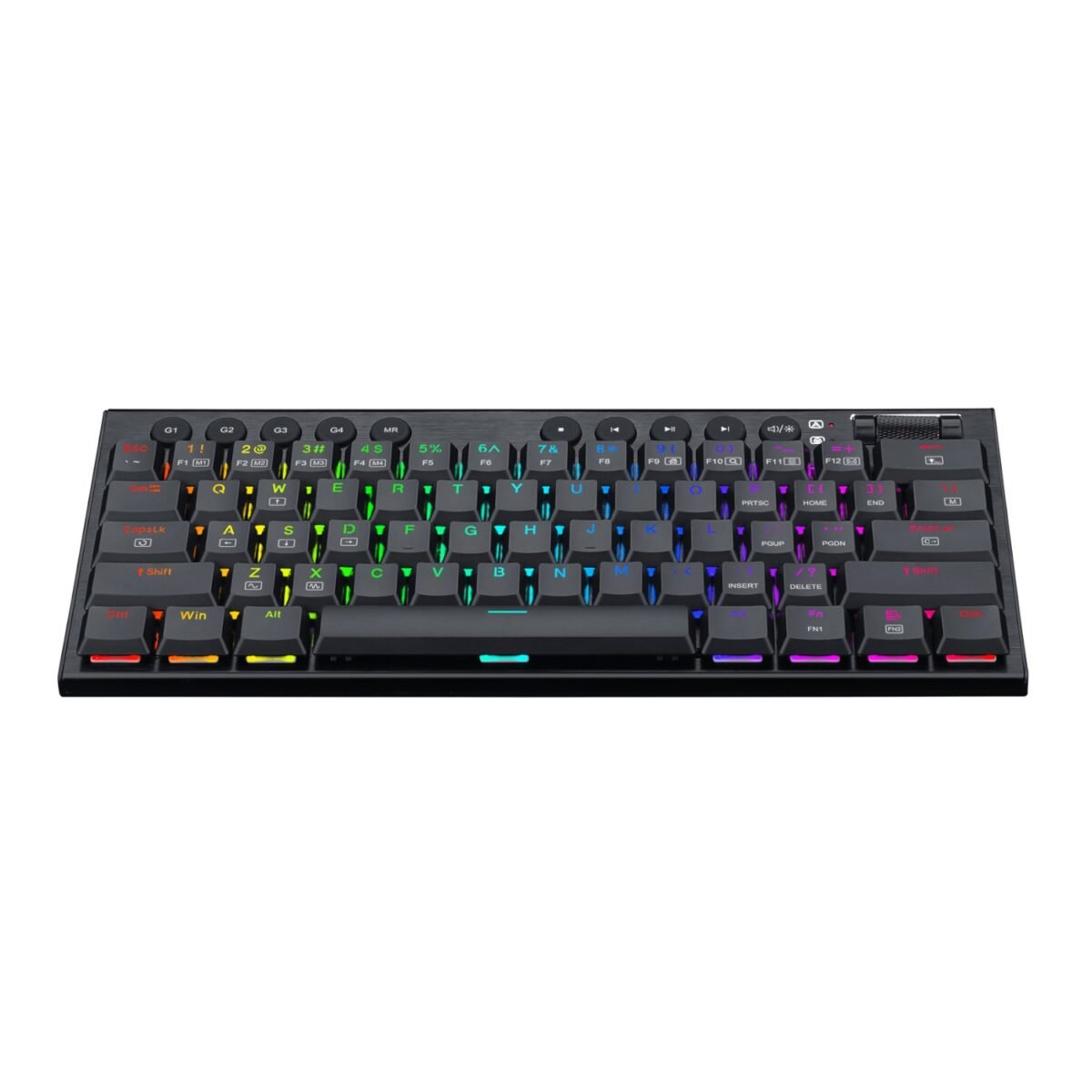 RD-K632-RGB_Redragon-K632-NOCTIS-60-RGB-Wired-Gaming-Keyboard-–-Black_wr_02a REDRAGON Horus Mini 61Key Red Switch RGB Low Profile Gaming Mechanical Keyboard - Black - Image 2