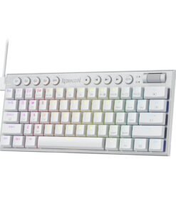 Alternative view of Redragon K632 HORUS Mini 60% RGB Wired Gaming Keyboard – White