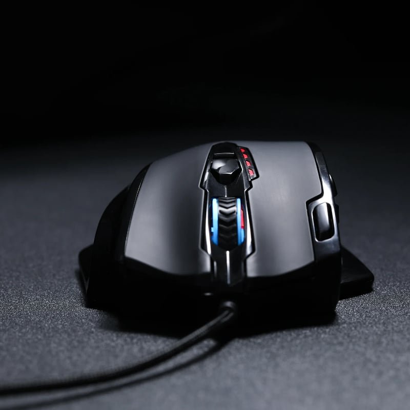 RD-M908_wr_10a REDRAGON IMPACT 12400DPI MMO Gaming Mouse - Black - Image 10