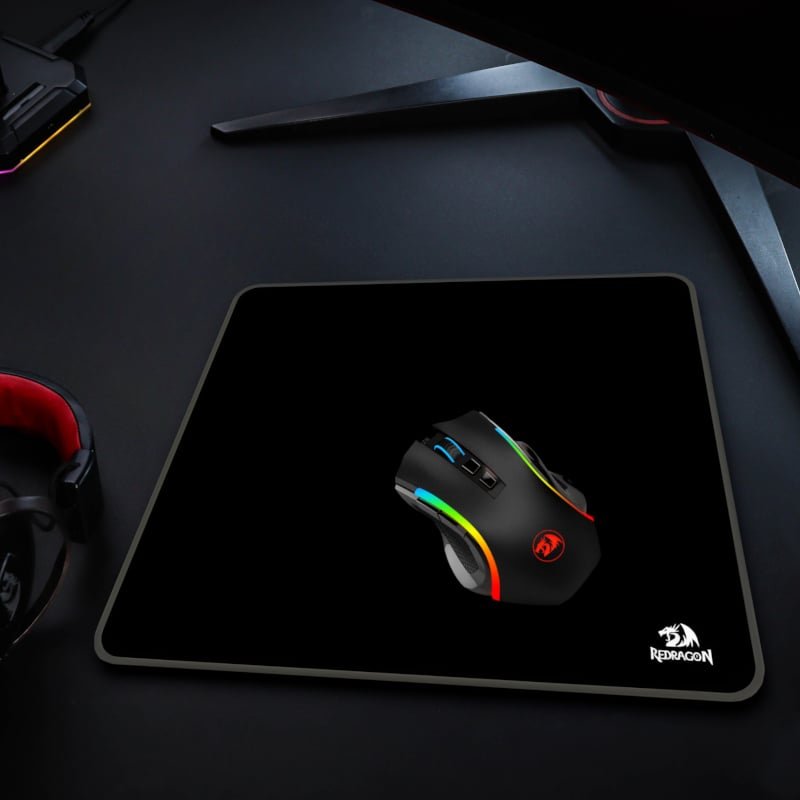RD-P031_wr_07a REDRAGON MOUSEPAD FLICK L 400X450 BK - Image 3