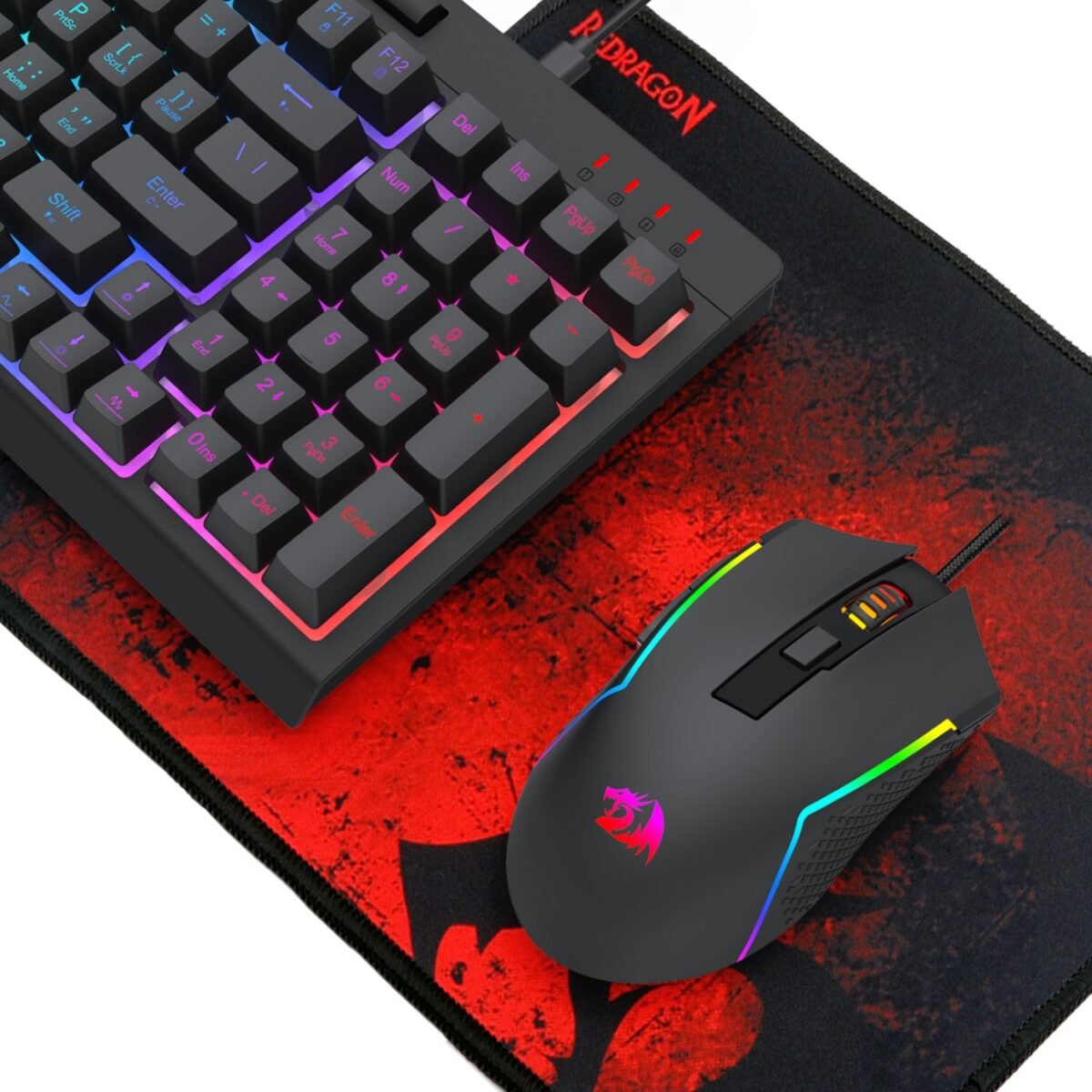 RD-S148_Redragon-4IN1-Gaming-Combo_wr_06 Redragon 4-in-1 Keyboard | Mouse | Mousepad | RGB Headset Gaming Combo - Image 6