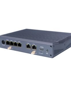 Alternative view of Giada RN28 with Intel N100 1x DDR4 3200Mhz x6 RJ45