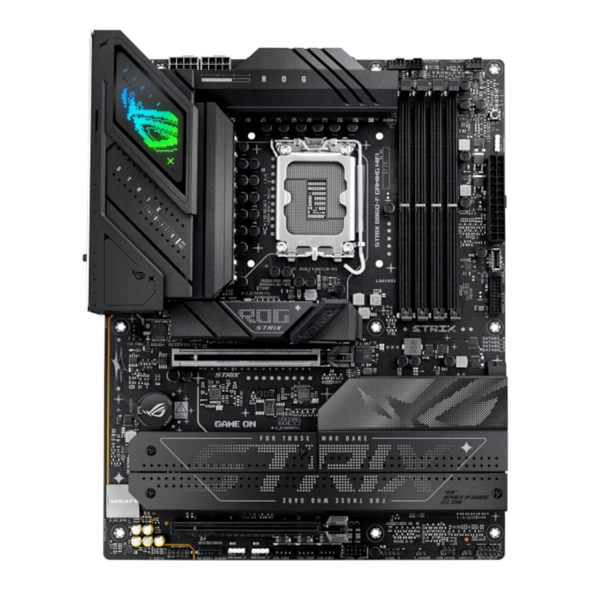 ROGSTRIXB860-FGAMINGWIFI-wr-02 Asus ROG STRIX B860-F Gaming Wi-Fi Motherboard - Intel LGA1851 - Image 2