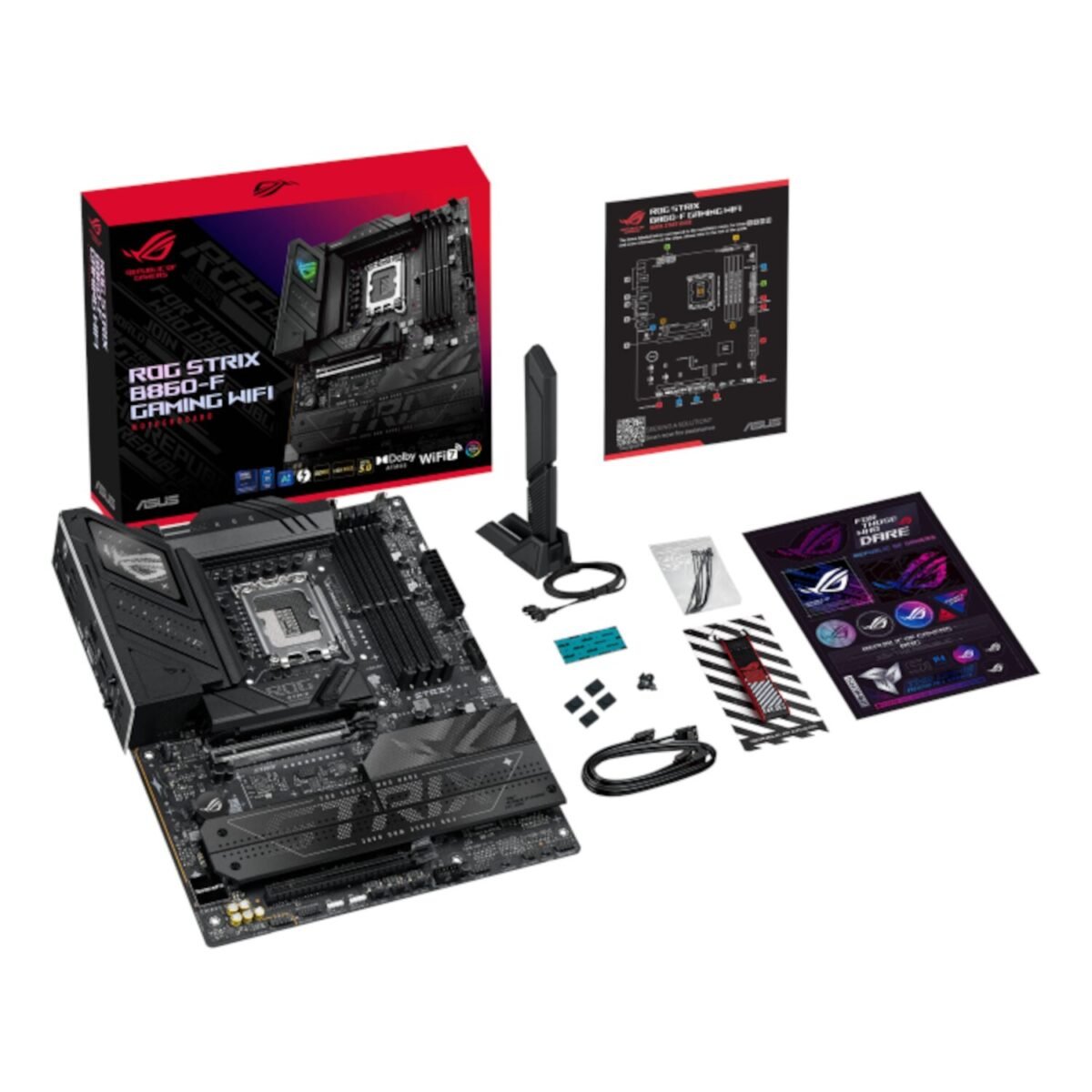 ROGSTRIXB860-FGAMINGWIFI-wr-08 Asus ROG STRIX B860-F Gaming Wi-Fi Motherboard - Intel LGA1851 - Image 8