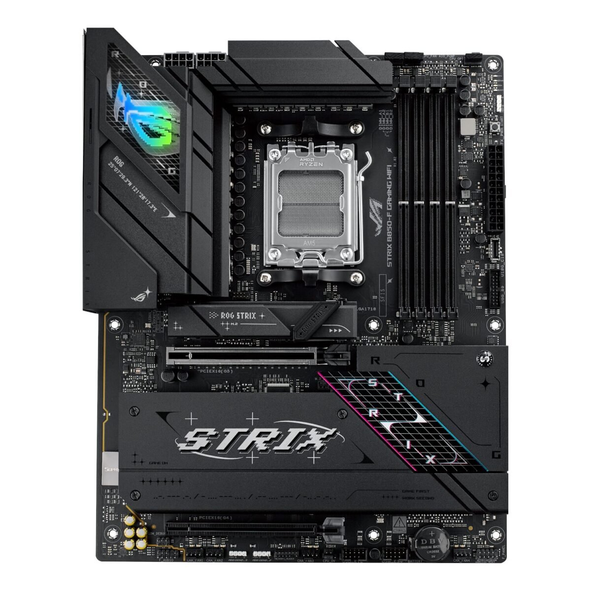 ROGSTRIXX850-FGAMINGWIFI-WR-02 Asus ROG Strix B850-F Gaming WiFi Motherboard - AMD AM5 - Image 2