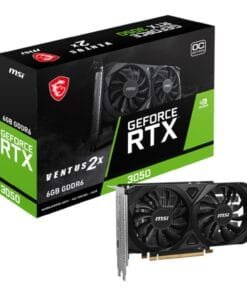 MSI GeForce RTX 3050 VENTUS 2X E 6GB OC Graphics Card
