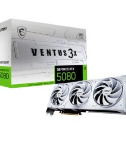 MSI GeForce RTX 5080 VENTUS 3X OC 16GB GDDR7 Graphics Card - White