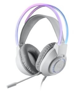 Redragon SCREAM Over-Ear RGB Gaming Headset - White