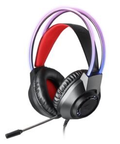 Redragon SCREAM Over-Ear RGB Gaming Headset - Black