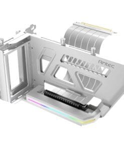 Antec SHIFT ARGB Vertical GPU Bracket with PCIe 4.0 Riser Cable – White