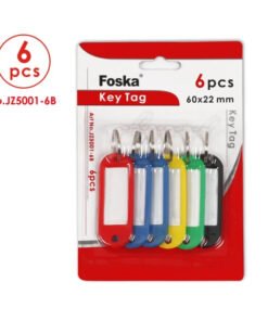Key Ring Tags - 6 pcs