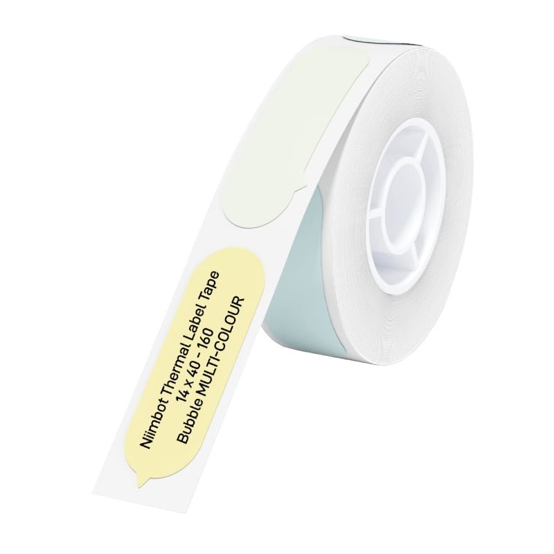 T14x40-160BUBBLE-B_wr_01 NIIMBOT D11/D110/D101/H1S Thermal Label 14x40mm - 160 Labels Per Roll - Bubble B - Image 1