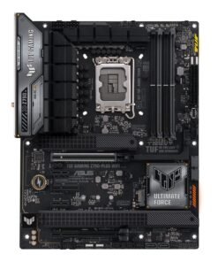 Alternative view of Asus TUF Gaming Z790-Plus Wi-Fi ATX Motherboard - Intel LGA1700, DDR5, PCIe 5.0. Wi-Fi 6E