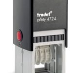 PRINTY S/INK DATER 40X40mm ENG