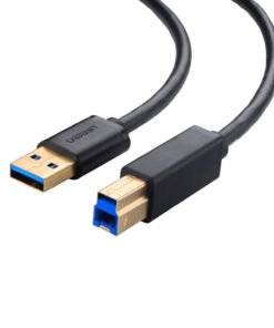 Alternative view of UGreen US210 USB-A Printer Cable 2M - Black