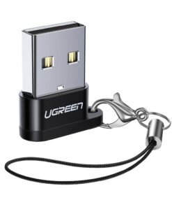 UGREEN USB A Male to USB Type-C Female Adapter (Black)
