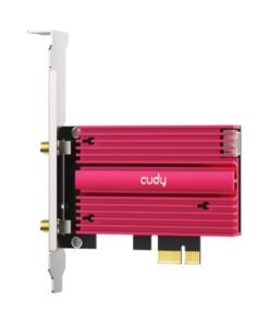 Alternative view of Cudy 3000Mbps WiFi 6 + BT 5.0 PCI-E Adapter