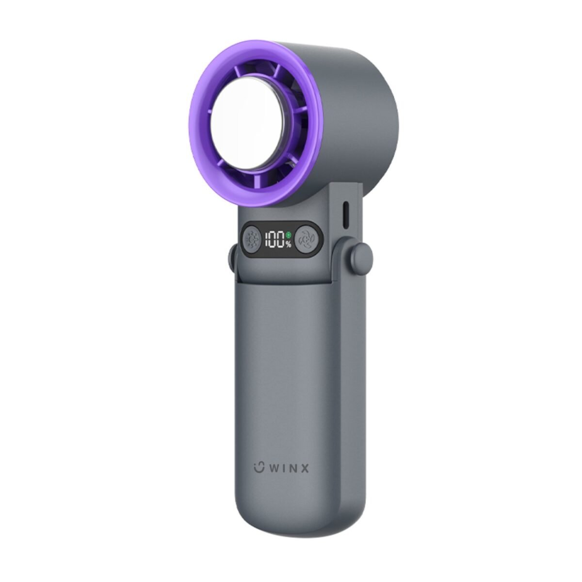 WX-HF101_WINX-MOVE-Cool-High-Speed-Handheld-Fan-Grey-Purple_wr_02 WINX MOVE Cool High-Speed Handheld Fan - Image 2