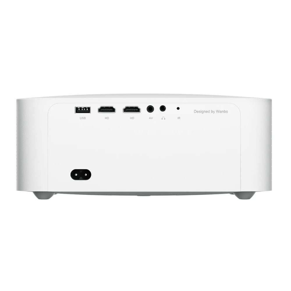 X2-MAX_wr_05 WANBO X2 MAX 1080P 450ANSI Android 9.0 Smart Projector - White - Image 5