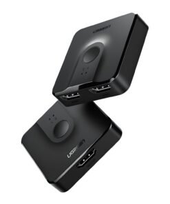 Alternative view of UGREEN CM217-50966 2-in-1 Bi-Directional 4K HDMI Switcher - Black