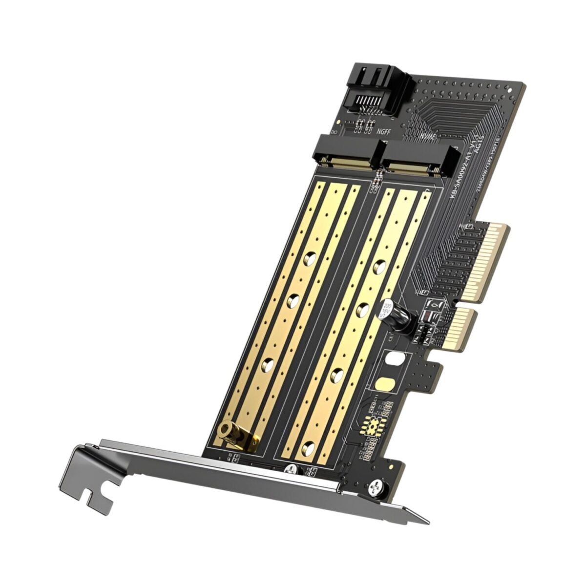 cm302-70504-wr-02 UGREEN CM302 M.2 M/B-Key to PCI-E 3.0 Expansion Card - Image 1