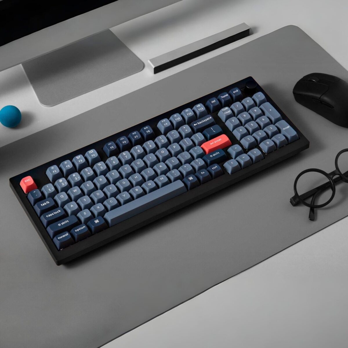 keychron-v6-max-ban-wr-03 Keychron V5 Max Wireless Custom  Keyboard - BANANA Switch - Image 4