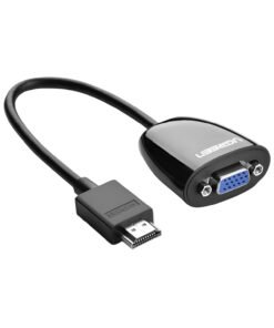 UGREEN HDMI to VGA Converter, 1080p Video Adapter - Black