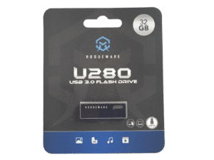 ROGUEWARE Black Capless USB 3.0 Flash Drive/32GB