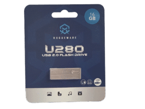 ROGUEWARE Silver Capless USB 2.0 Flash Drive/64GB