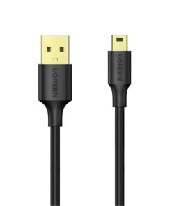 Alternative view of UGREEN US132 USB to Mini USB 2.0, 450Mbps SuperSpeed Cable - 1m