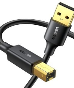Alternative view of UGREEN US135 USB 2.0 to USB-B Printer Cable, 480Mbps - 3m