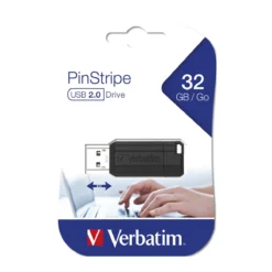 Verbatim 32GB PinStripe USB Flash Drive