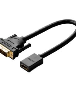 Alternative view of UGreen DVI to HDMI Cable Adapter 15cm | Male to Female | 1080p Full HD – Black