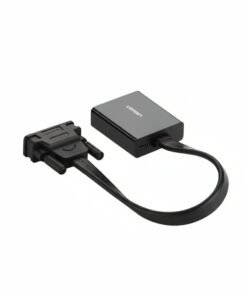 Alternative view of UGreen DVI-D 24+1 to VGA Active Video Adapter (Male to Female) – Black