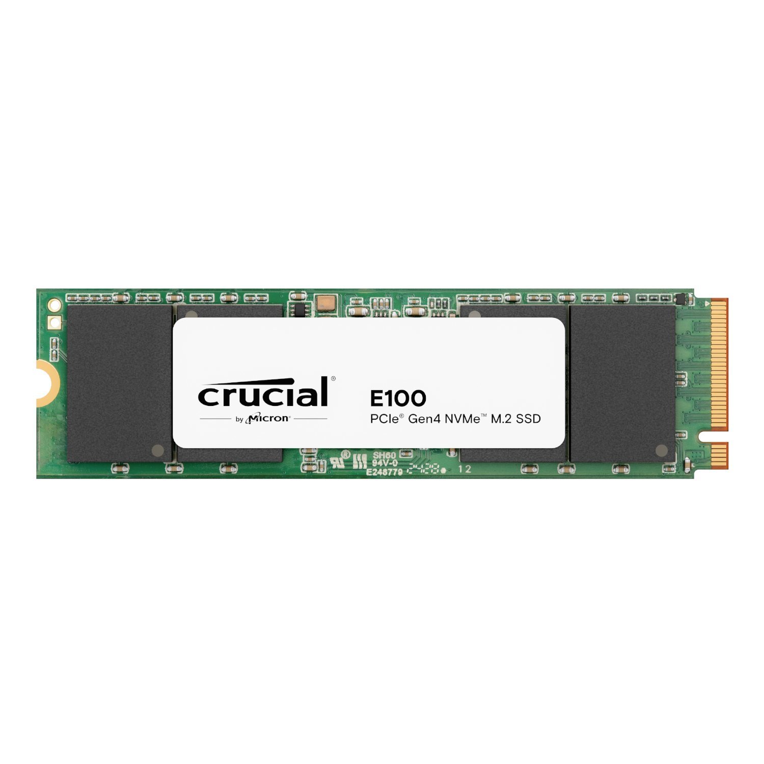 Asus Cobble M.2 SSD Type-C Enclosure and Crucial E100 480GB NVMe Bundle - Black - Image 2