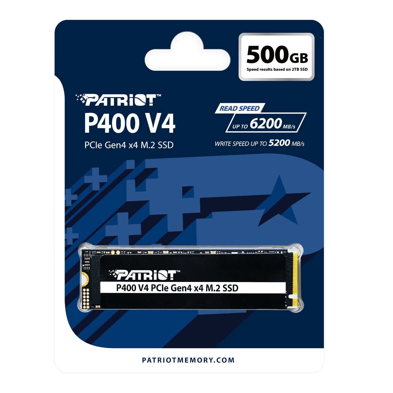 Patriot P400 Lite 500GB M.2 PCIe NVMe SSD - Image 5