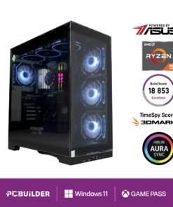 PCBuilder Ryzen 5 7600 MAVERICK Windows 11 Gaming PC