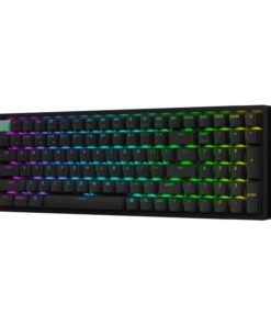 Alternative view of Keychron K4 HE 96% Magnetic Switch Hot-Swap RGB Wireless Keyboard – Black