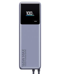 Alternative view of Xiaomi 165W Power Bank 10000mAh (Integrated Cable)-Silver