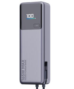 Xiaomi 165W Power Bank 10000mAh (Integrated Cable)-Silver