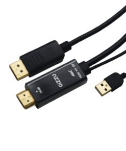 Gizzu 4K HDMI to DP Cable (1.8m) - Black