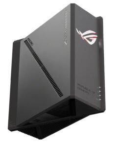 Alternative view of ASUS ROG BE18000 Wi-Fi 7 Tri-Band Gaming Router with AiMesh-Black