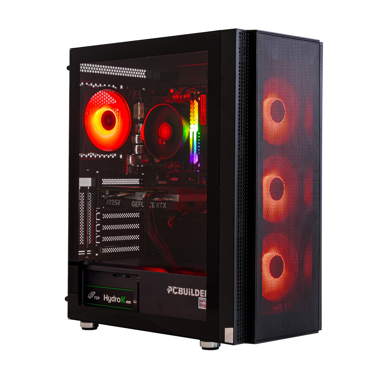 PCBuilder AMD Ryzen 5 5600X BARRICADE Windows 11 Gaming PC - Image 17