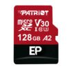 Patriot EP Series 128GB MICRO SDXC V30 A2 (w/o Adaptor)
