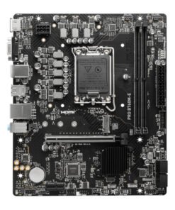 Alternative view of MSI B760M-E PRO DDR5 LGA1700 M-ATX Motherboard