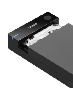 Alternative view of UGreen 3.5" SATA Hard Drive USB 3.0 Enclosure 5Gbps – Black