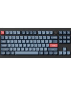 Alternative view of Keychron V3 Max QMK/VIA 80% Wireless Custom Mechanical Keyboard (Red Switch) – Carbon Black