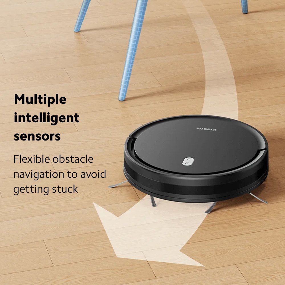 Xiaomi Robot Vacuum Cleaner and Mop E5 - Black - Image 11